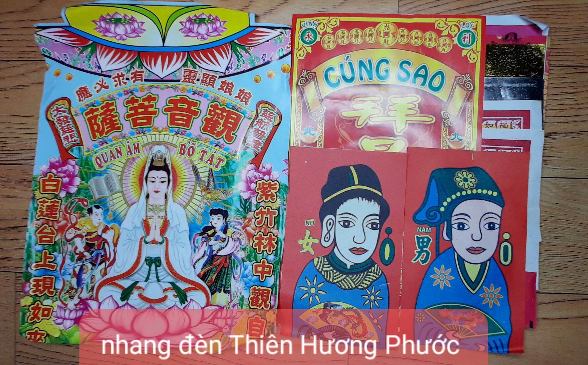 Giấy cúng sao hạn